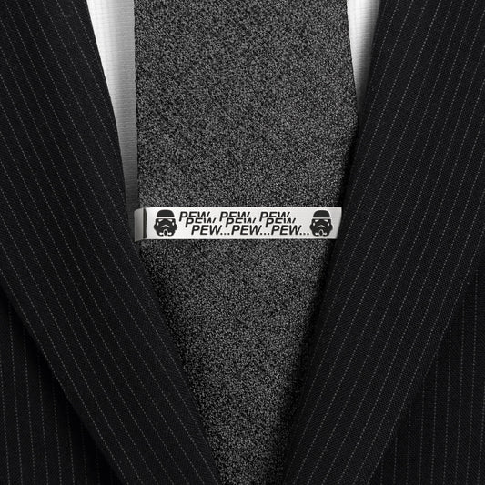Star Wars Stormtrooper Pew Pew Pew Tie Bar
