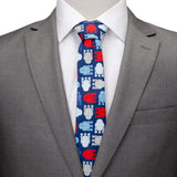 Star Wars R2-D2 Red, White, and Blue Tie - Cufflinks.com - Flyclothing LLC