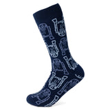Star Wars R2-D2 Light and Dark Blue Dress Socks and Lapel Pin Gift Set - Cufflinks.com - Flyclothing LLC