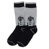 Star Wars R2-D2 Men's Gray and Black Mod Dress Socks and Lapel Pin Gift Set - Cufflinks.com - Flyclothing LLC