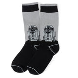 Star Wars R2-D2 Men's Gray and Black Mod Dress Socks and Lapel Pin Gift Set - Cufflinks.com - Flyclothing LLC