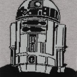 Star Wars R2-D2 Men's Gray and Black Mod Dress Socks and Lapel Pin Gift Set - Cufflinks.com - Flyclothing LLC