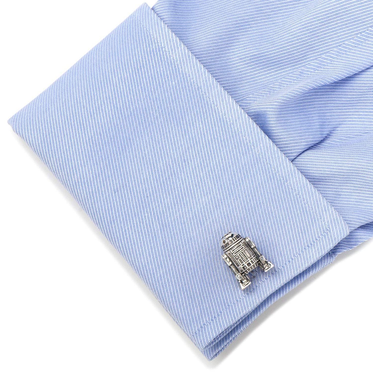 Star Wars R2-D2 3D Cufflinks - Cufflinks.com - Flyclothing LLC