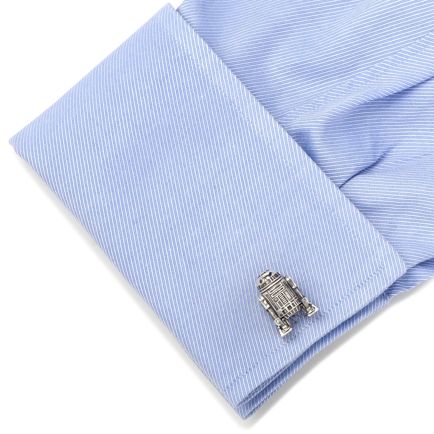 Star Wars R2-D2 3D Cufflinks - Cufflinks.com - Flyclothing LLC