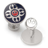 Star Wars Rebel Alliance Starbird Crest Blue and Red Cufflinks - Cufflinks.com - Flyclothing LLC