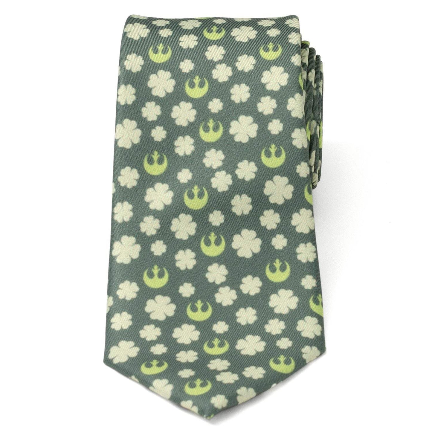 Star Wars Rebel Alliance Crest and Shamrock Green Tie - Cufflinks.com - Flyclothing LLC