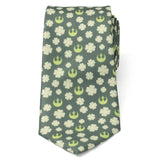 Star Wars Rebel Alliance Crest and Shamrock Green Tie - Cufflinks.com - Flyclothing LLC