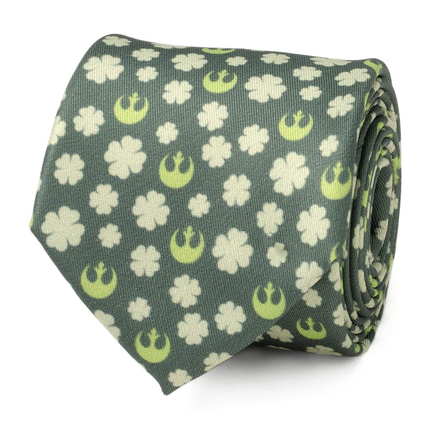 Star Wars Rebel Alliance Crest and Shamrock Green Tie - Cufflinks.com - Flyclothing LLC