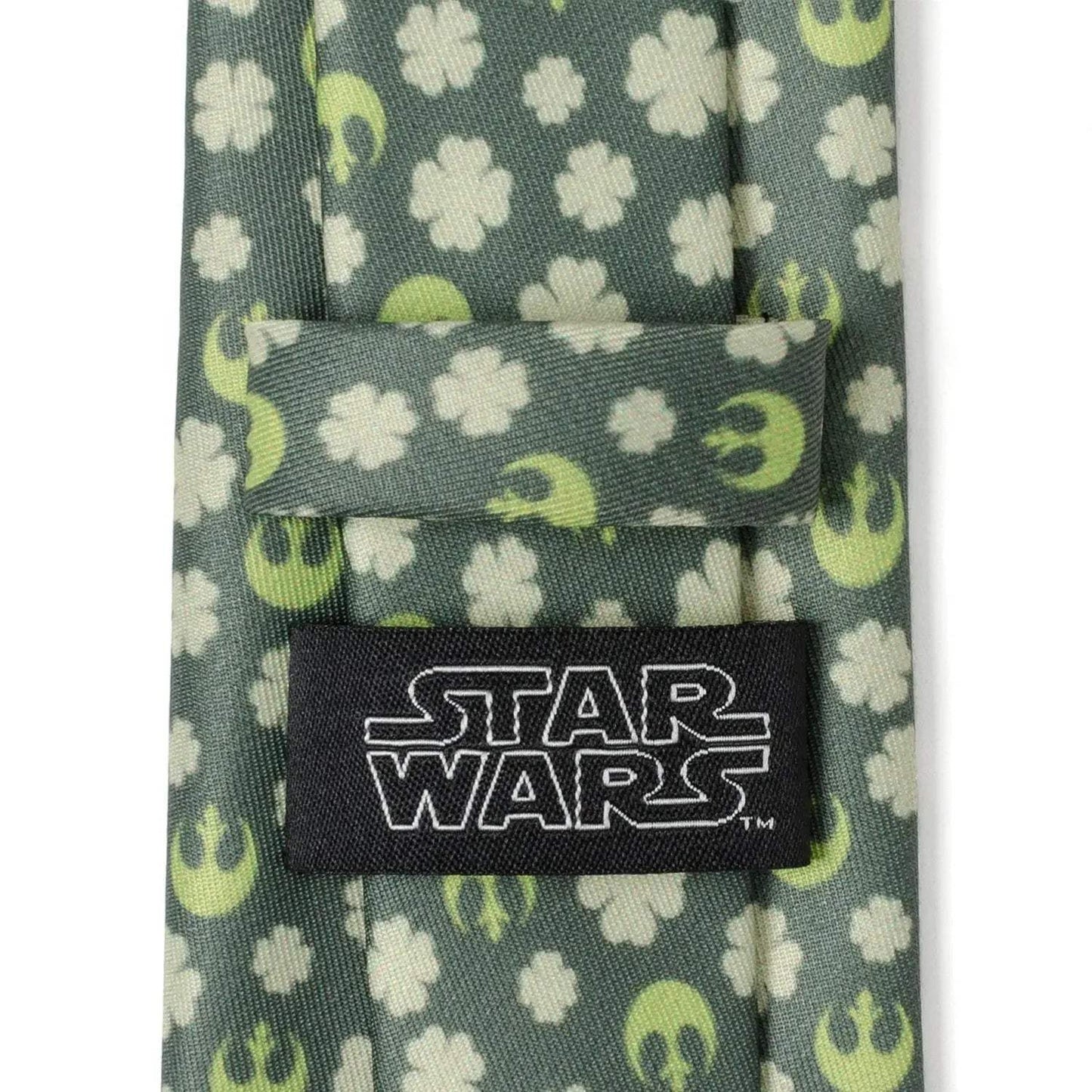 Star Wars Rebel Alliance Crest and Shamrock Green Tie - Cufflinks.com - Flyclothing LLC
