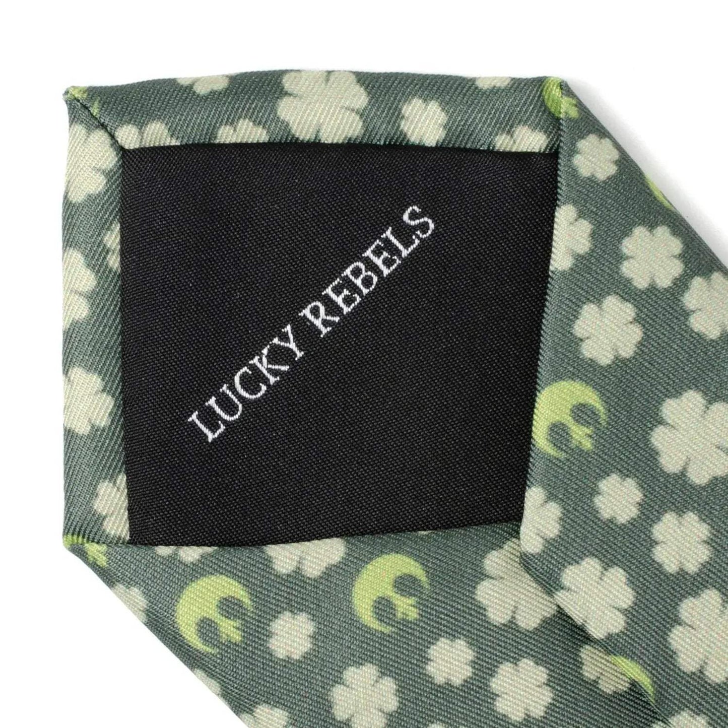 Star Wars Rebel Alliance Crest and Shamrock Green Tie - Cufflinks.com - Flyclothing LLC