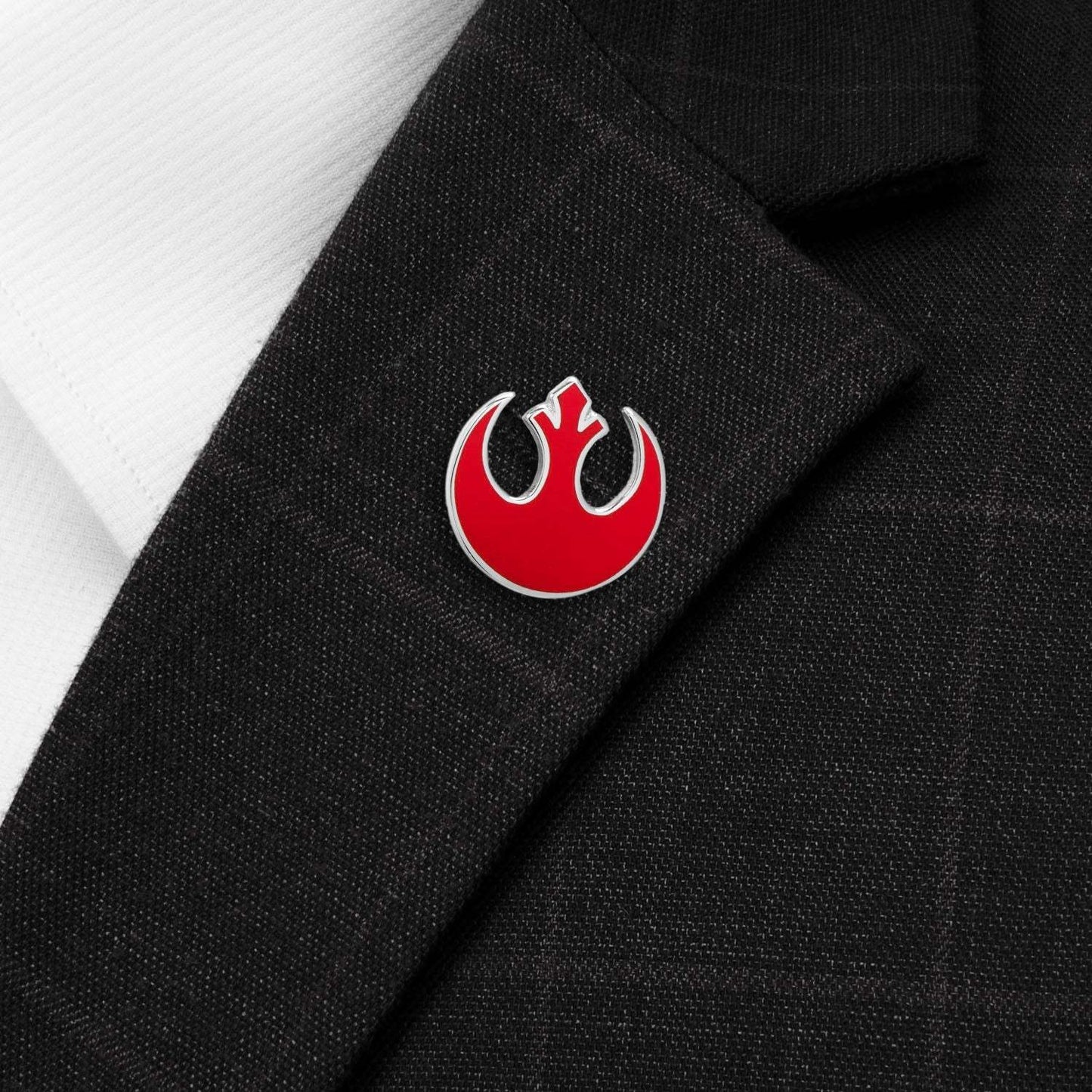 Star Wars Rebel Alliance Starbird Crest Red Lapel Pin - Cufflinks.com - Flyclothing LLC