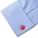 Star Wars Rebel Alliance Starbird Crest Red Cufflinks - Cufflinks.com - Flyclothing LLC