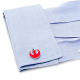 Star Wars Rebel Alliance Starbird Crest Red Cufflinks - Cufflinks.com - Flyclothing LLC