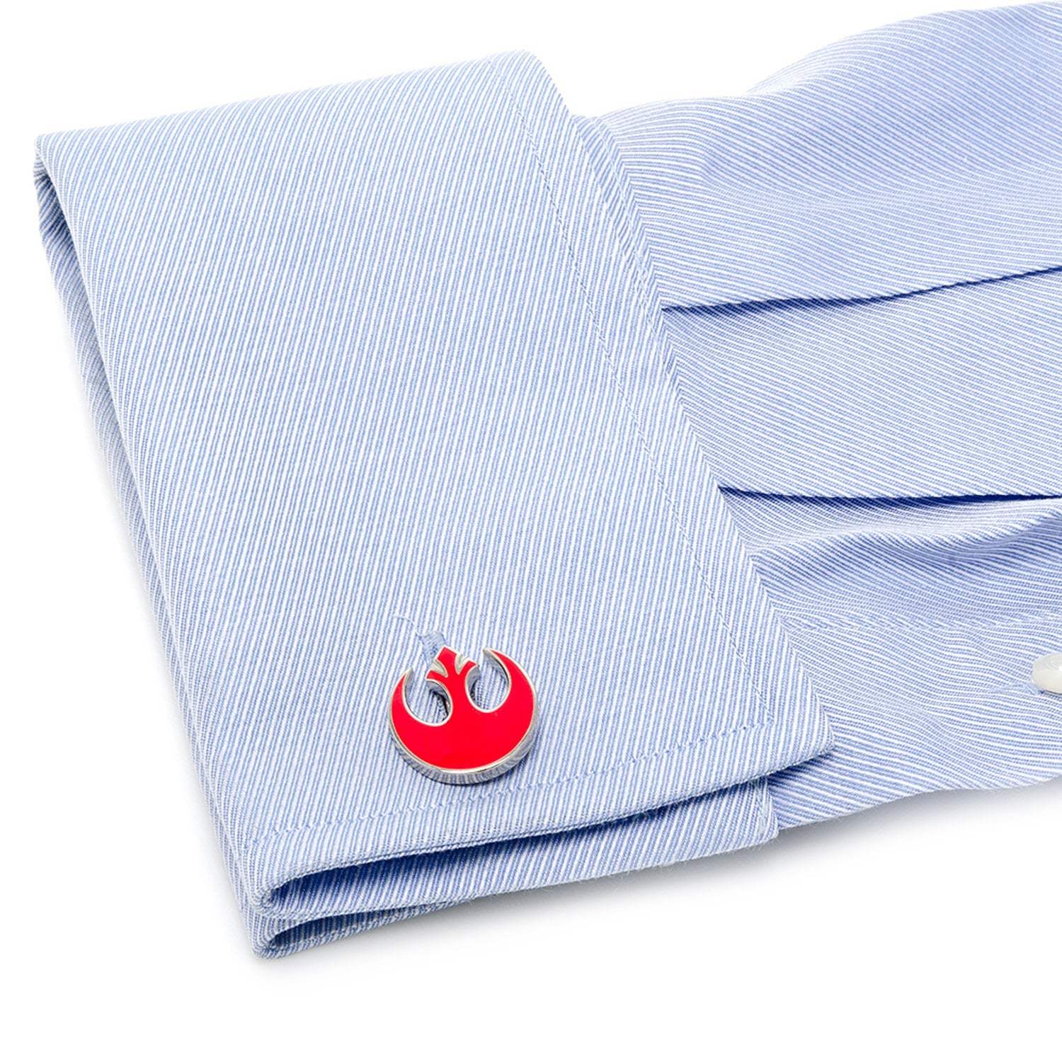 Star Wars Rebel Alliance Starbird Crest Red Cufflinks - Cufflinks.com - Flyclothing LLC
