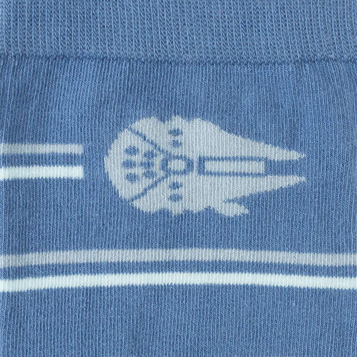 Star Wars Millennium Falcon Blue Striped Tie - Cufflinks.com - Flyclothing LLC