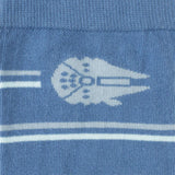 Star Wars Millennium Falcon Blue Striped Tie - Cufflinks.com - Flyclothing LLC