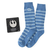 Star Wars Millennium Falcon Blue Striped Tie - Cufflinks.com - Flyclothing LLC