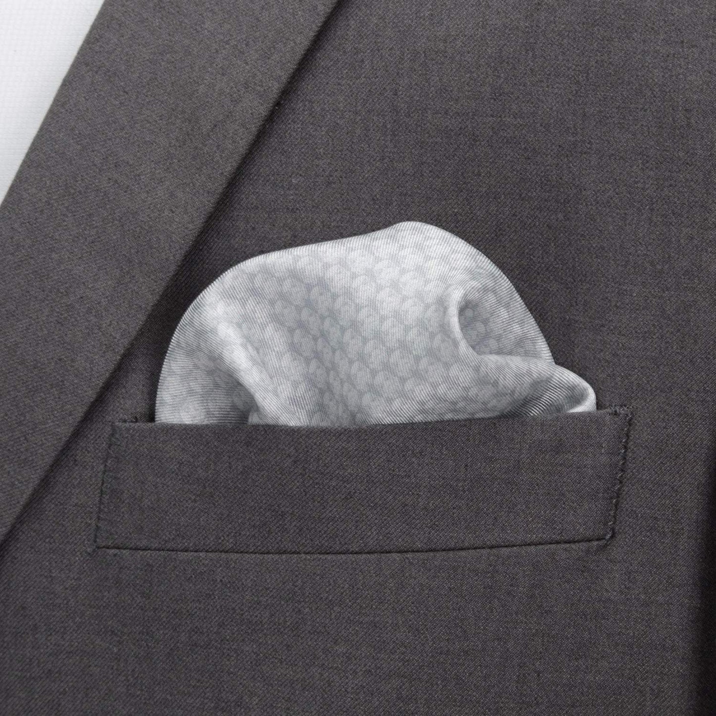 Star Wars Stormtrooper White Silk Pocket Square - Cufflinks.com - Flyclothing LLC