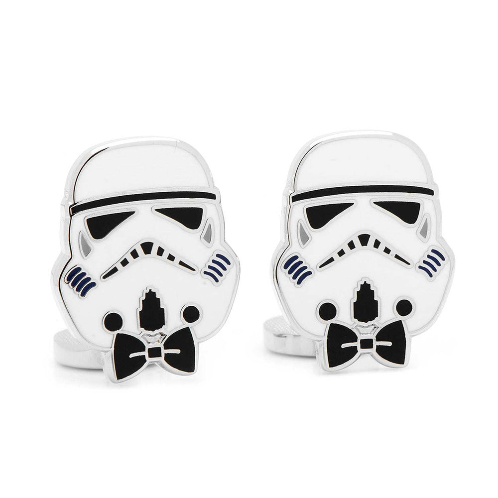 Star Wars Stormtrooper with Bow Tie Cufflinks - Cufflinks.com - Flyclothing LLC