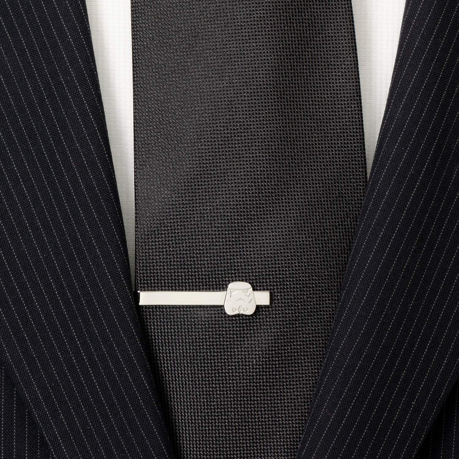 Star Wars Stormtrooper Stainless Steel Tie Bar - Cufflinks.com - Flyclothing LLC