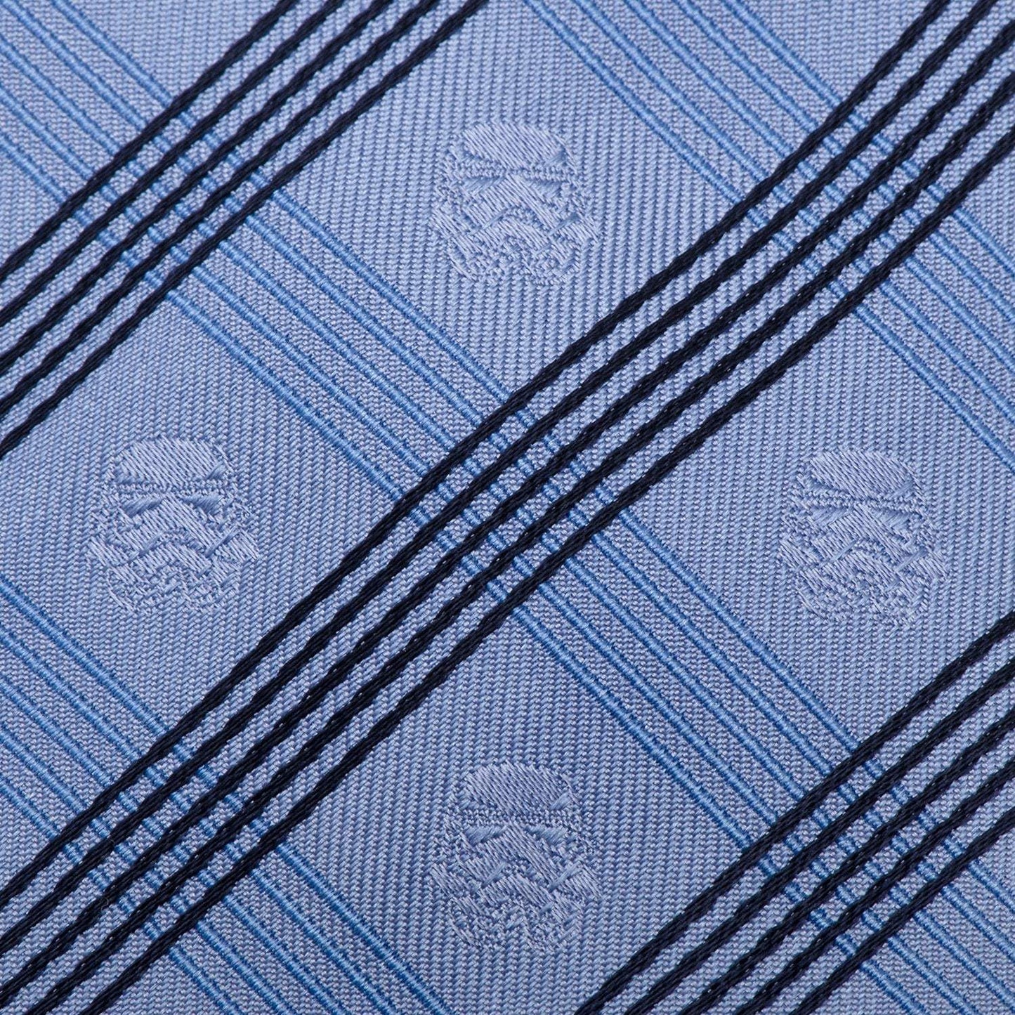 Star Wars Stormtrooper Blue Plaid Tie - Cufflinks.com - Flyclothing LLC