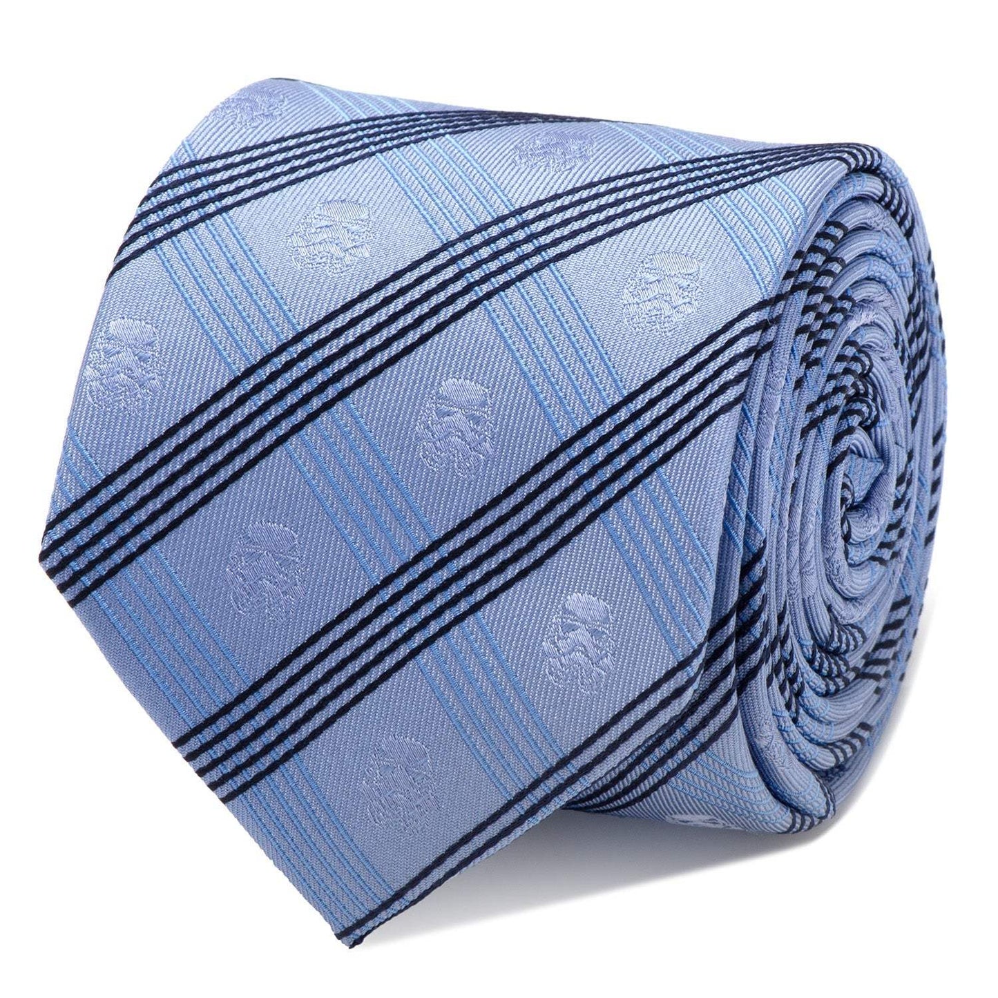 Star Wars Stormtrooper Blue Plaid Tie - Cufflinks.com - Flyclothing LLC