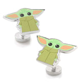 Star Wars Grogu Cufflinks, Tie Bar, and Lapel Pin Gift Set - Cufflinks.com - Flyclothing LLC
