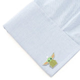 Star Wars Grogu Cufflinks, Tie Bar, and Lapel Pin Gift Set - Cufflinks.com - Flyclothing LLC