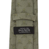 Star Wars Grogu Sage Green Tie - Cufflinks.com - Flyclothing LLC