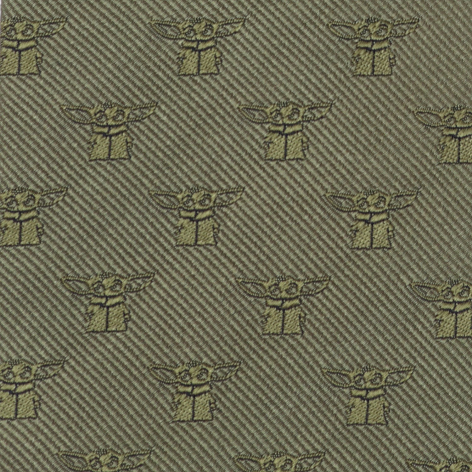 Star Wars Grogu Sage Green Tie - Cufflinks.com - Flyclothing LLC