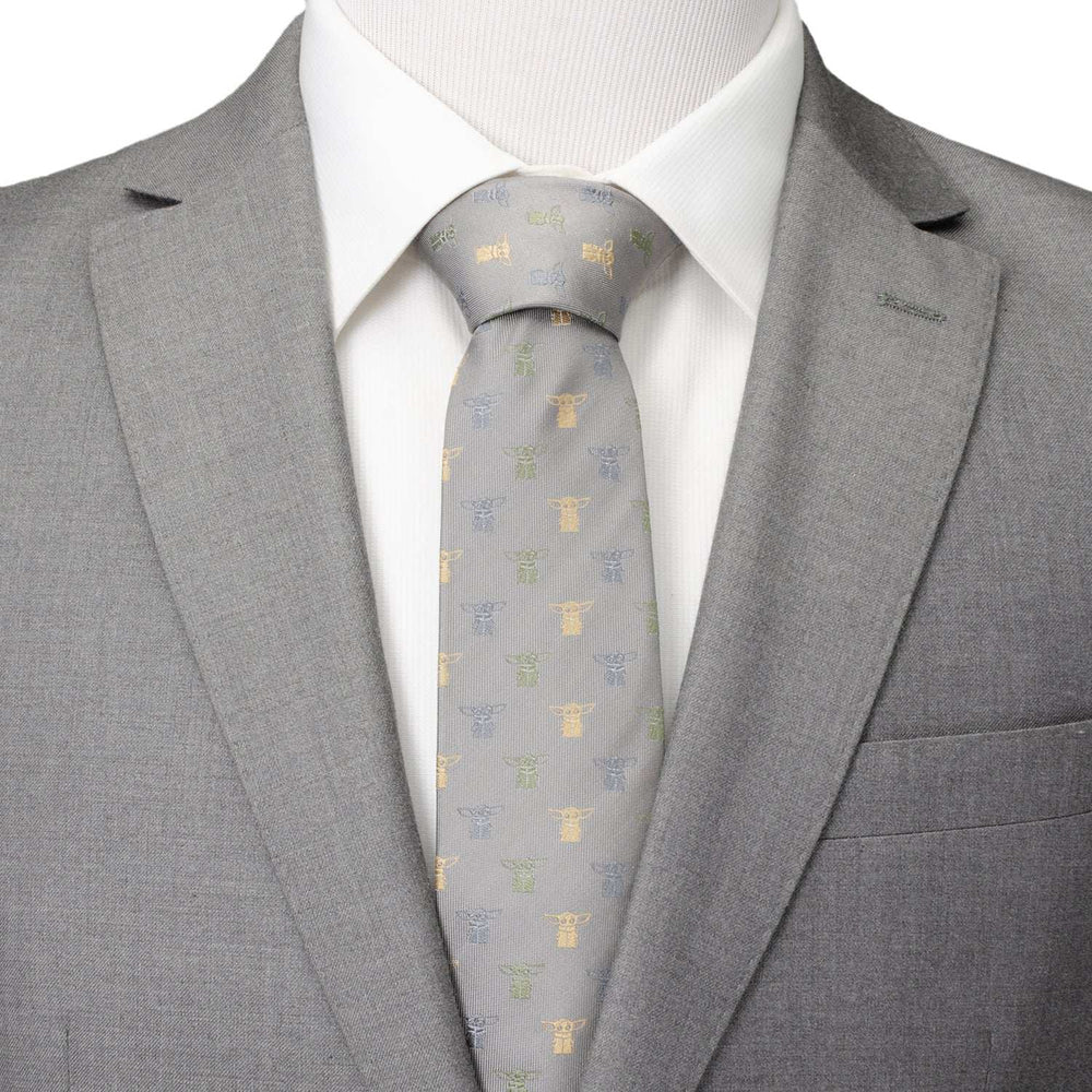 Star Wars Grogu Dotted Green Tie - Cufflinks.com - Flyclothing LLC