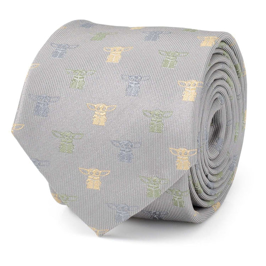 Star Wars Grogu Dotted Green Tie - Cufflinks.com - Flyclothing LLC