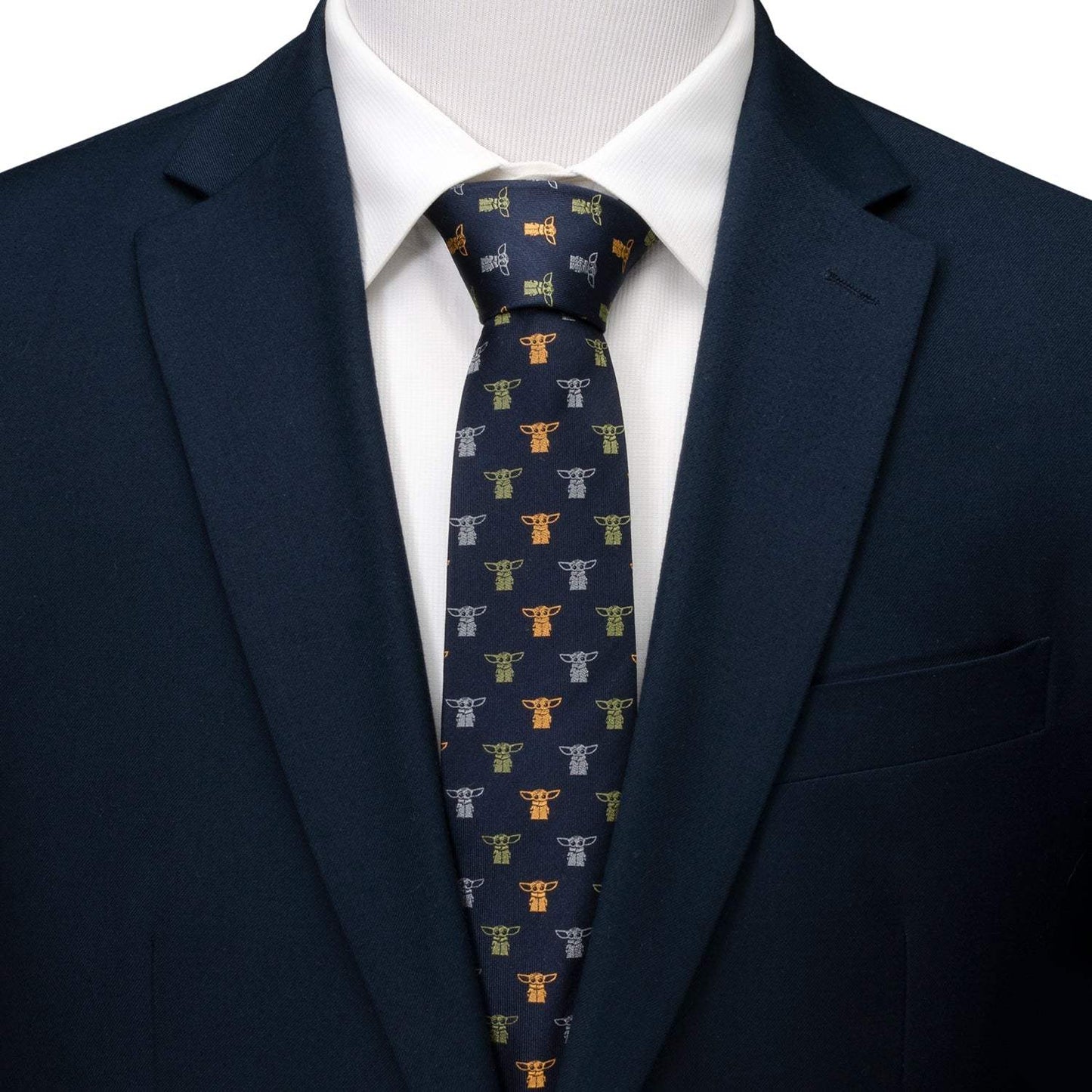 Star Wars Navy Dotted Tie - Cufflinks.com - Flyclothing LLC