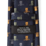 Star Wars Navy Dotted Tie - Cufflinks.com - Flyclothing LLC