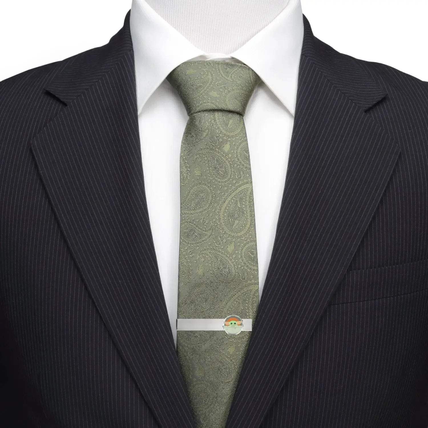 Star Wars Grogu Tie Bar - Cufflinks.com - Flyclothing LLC