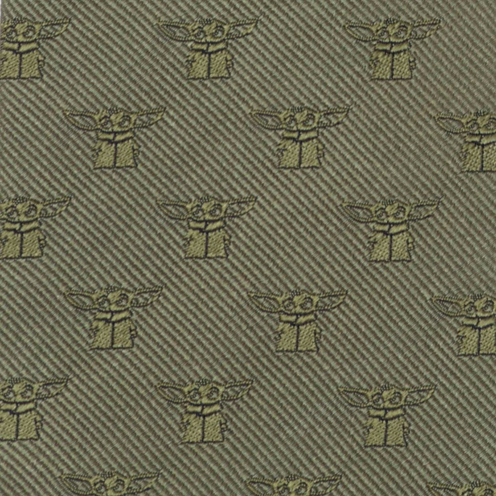 Star Wars Grogu Green Tie, Gray Dress Socks, and Tie Bar Gift Set - Cufflinks.com - Flyclothing LLC