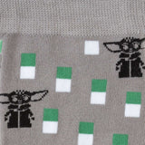 Star Wars Grogu Green Tie, Gray Dress Socks, and Tie Bar Gift Set - Cufflinks.com - Flyclothing LLC