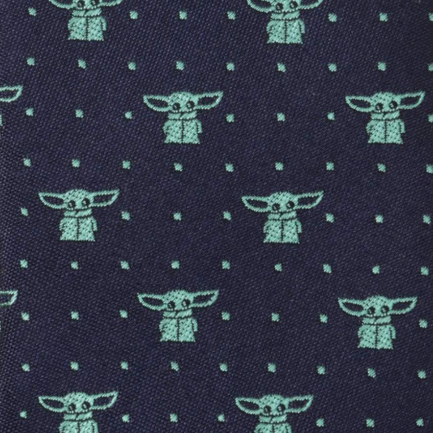 Star Wars Grogu Navy Dotted Tie - Cufflinks.com - Flyclothing LLC