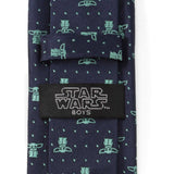 Star Wars Grogu Navy Dotted Tie - Cufflinks.com - Flyclothing LLC