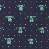 Star Wars Grogu Boy's Navy Dotted Zipper Tie - Cufflinks.com - Flyclothing LLC