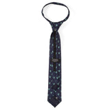 Star Wars Grogu Boy's Navy Dotted Zipper Tie - Cufflinks.com - Flyclothing LLC