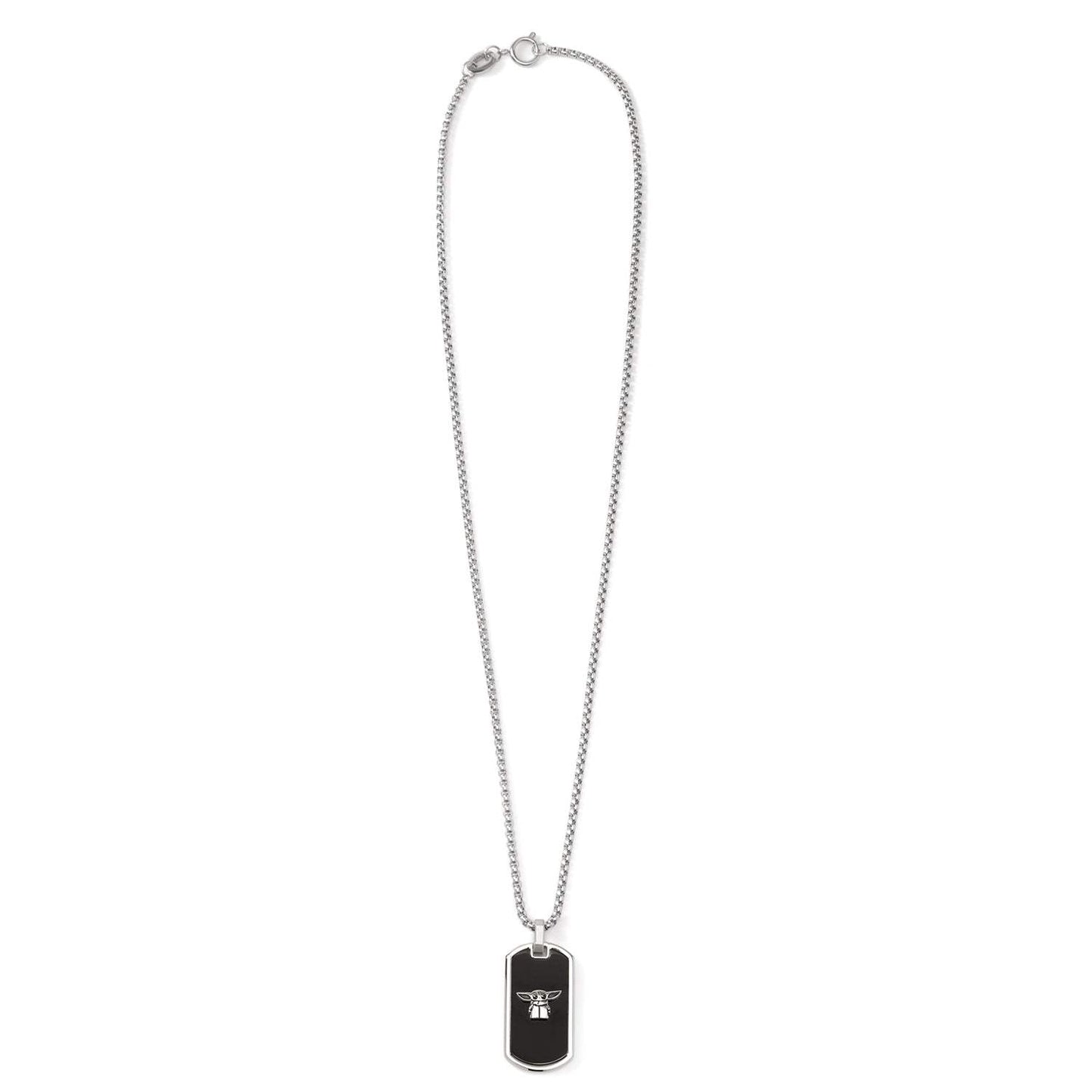 Star Wars Grogu Dog Tag Necklace - Cufflinks.com - Flyclothing LLC