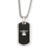 Star Wars Grogu Dog Tag Necklace