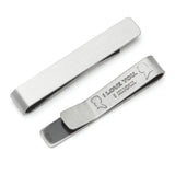 Star Wars Princess Leia and Han Solo "I Love You / I Know" Hidden Message Tie Bar - Cufflinks.com - Flyclothing LLC
