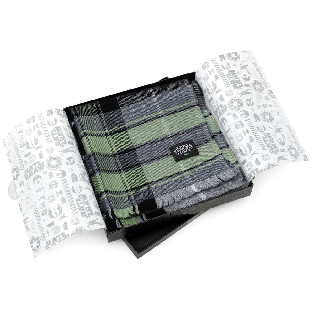 Star Wars Grogu Green and Black Scarf - Cufflinks.com - Flyclothing LLC