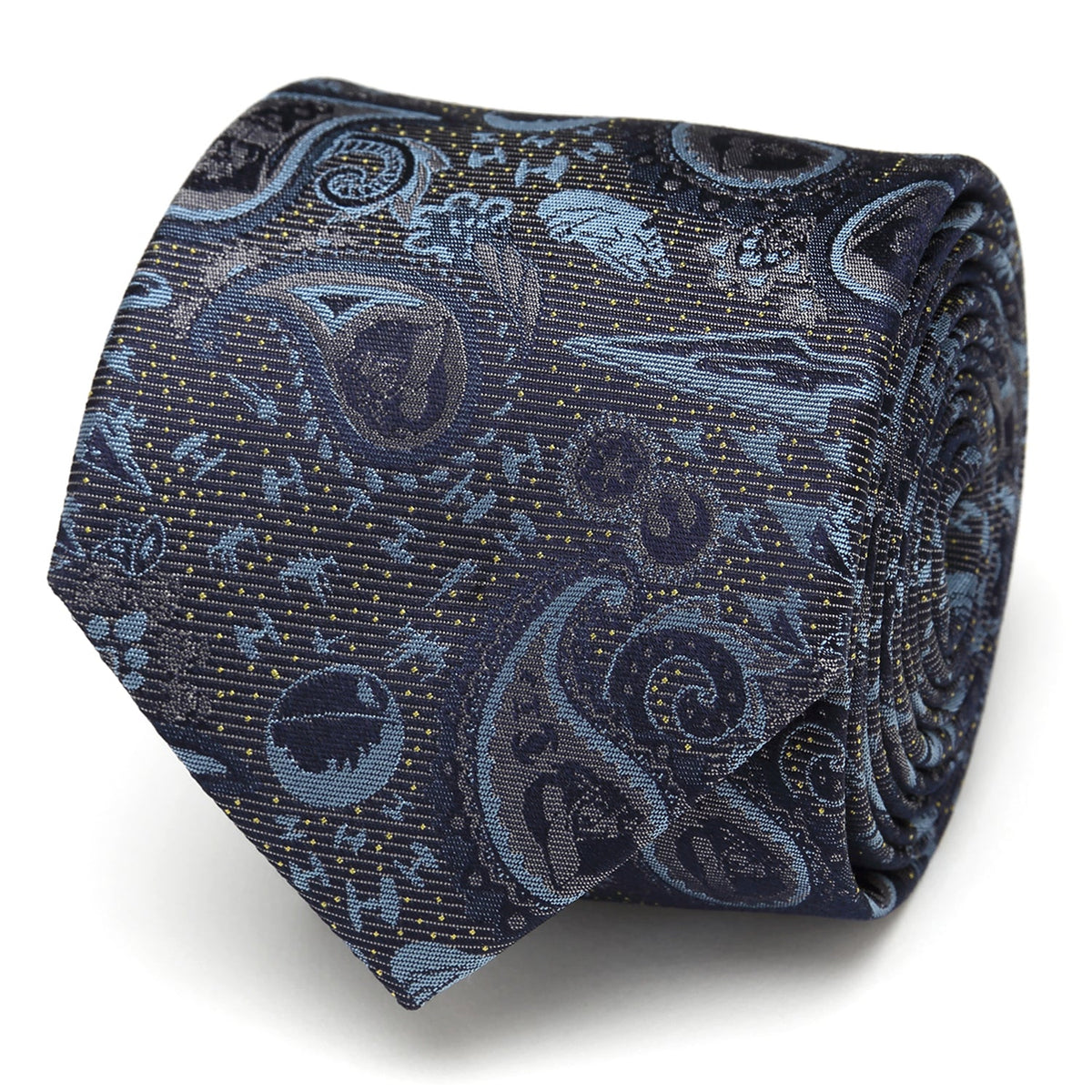 Star Wars Darth Vader Blue and Gray Paisley Tie - Cufflinks.com - Flyclothing LLC
