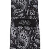 Star Wars Darth Vader Black and White Paisley Tie - Cufflinks.com - Flyclothing LLC