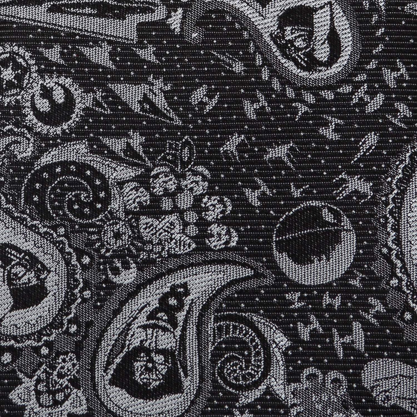 Star Wars Darth Vader Black and White Paisley Tie - Cufflinks.com - Flyclothing LLC