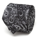 Star Wars Darth Vader Black and White Paisley Tie - Cufflinks.com - Flyclothing LLC