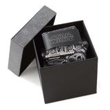 Star Wars Darth Vader Black and Gray Paisley Tie and LIGHTSABER Tie Clip Gift Set - Cufflinks.com - Flyclothing LLC